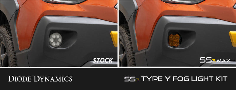 Diode Dynamics 22-24 Subaru Forester/Crosstrek  SS3 Type Y Fog Light Bracket Kit DD7993 DD7993 User 4