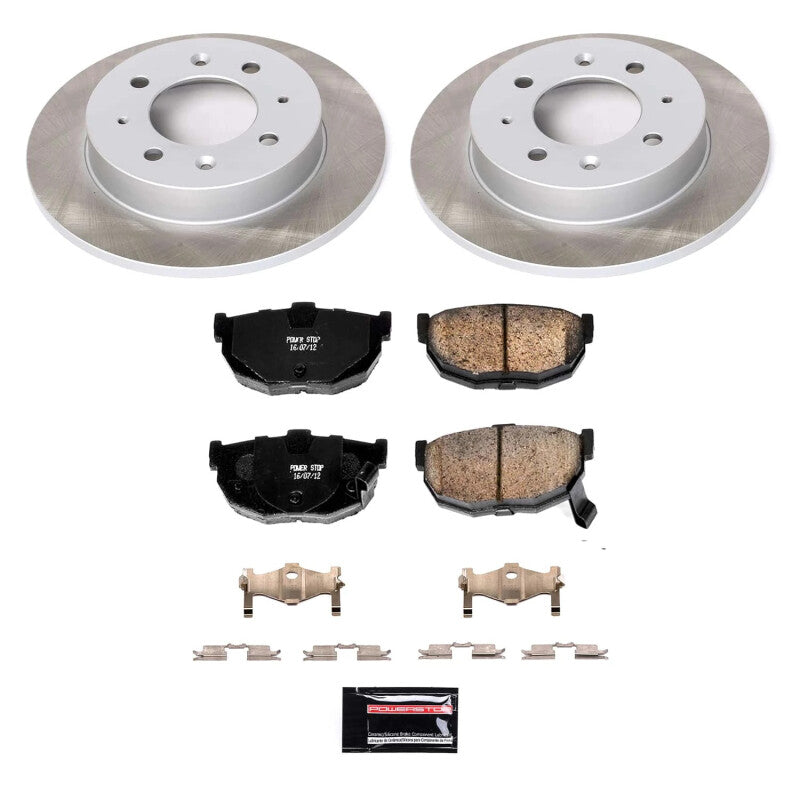 PowerStop Power Stop 05-09 Kia Spectra5 Rear Semi-Coated Rotor Kit SC5905 SC5905 Photo - Primary