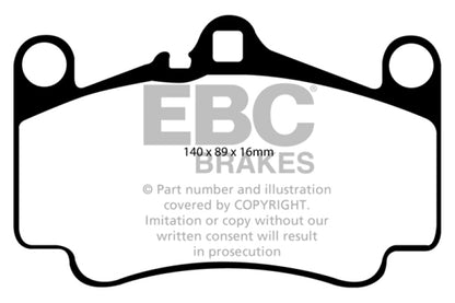 EBC Disc Brake Pad Set DP41515R Photo - Primary