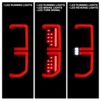 SPYDER 21-23 Ford Bronco Factory LED Model LED Tail Lights (ALT-YD-FB21-LED-BK) 5088758 5088758 User 5