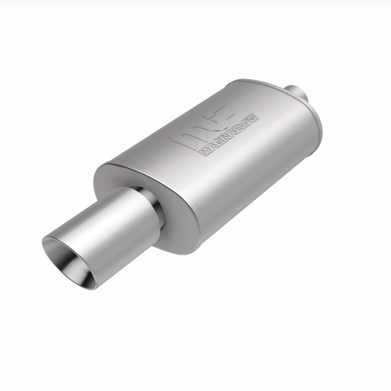 MagnaFlow 5" X 8" Oval Center/Center Performance Muffler With Tip 14829 360 Degree Image Set