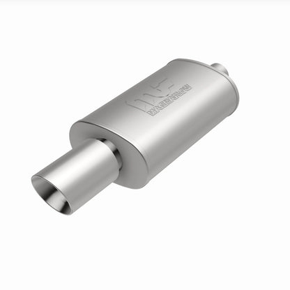 MagnaFlow 5" X 8" Oval Center/Center Performance Muffler With Tip 14829 360 Degree Image Set