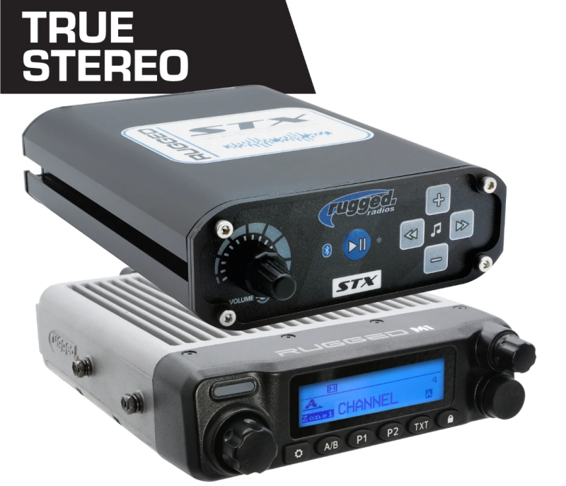 Rugged Radios STX STEREO Complete Master Comm Kit w/ Intercom - 2-Way Radio M1 VHF Business Band MCK-STX-2P-M1 MCK-STX-2P-M1 Photo - Primary