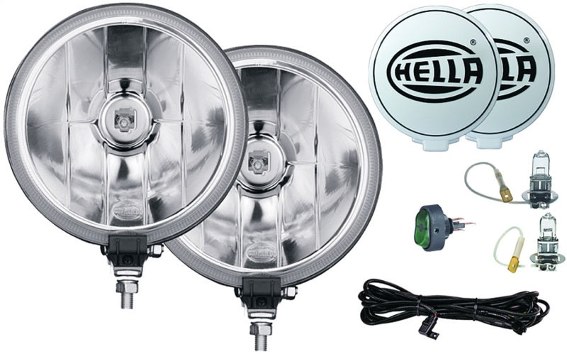 Hella 500FF 12V/55W Halogen Driving Lamp Kit 005750941 005750941 Photo - Unmounted