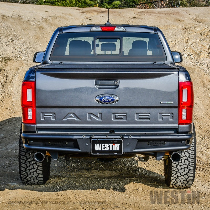 Westin 19-20 Ford Ranger Outlaw Rear Bumper - Textured Black 58-81085 58-81085 Photo - Mounted