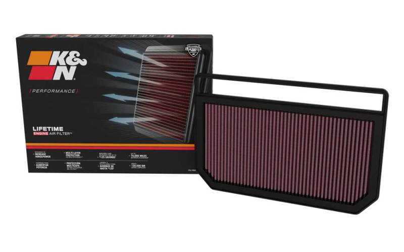 K&N Engineering K&N 21-23 Hyundai Elantra Replacement Air Filter 33-5121 33-5121 Photo - out of package