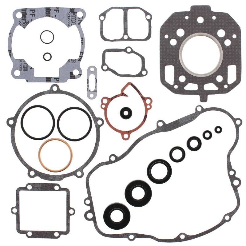 Vertex Pistons Vertex Gaskets 85-86 Kawasaki KX125 Complete Gasket Kit w/ Oil Seals 811420 811420 Photo - Primary