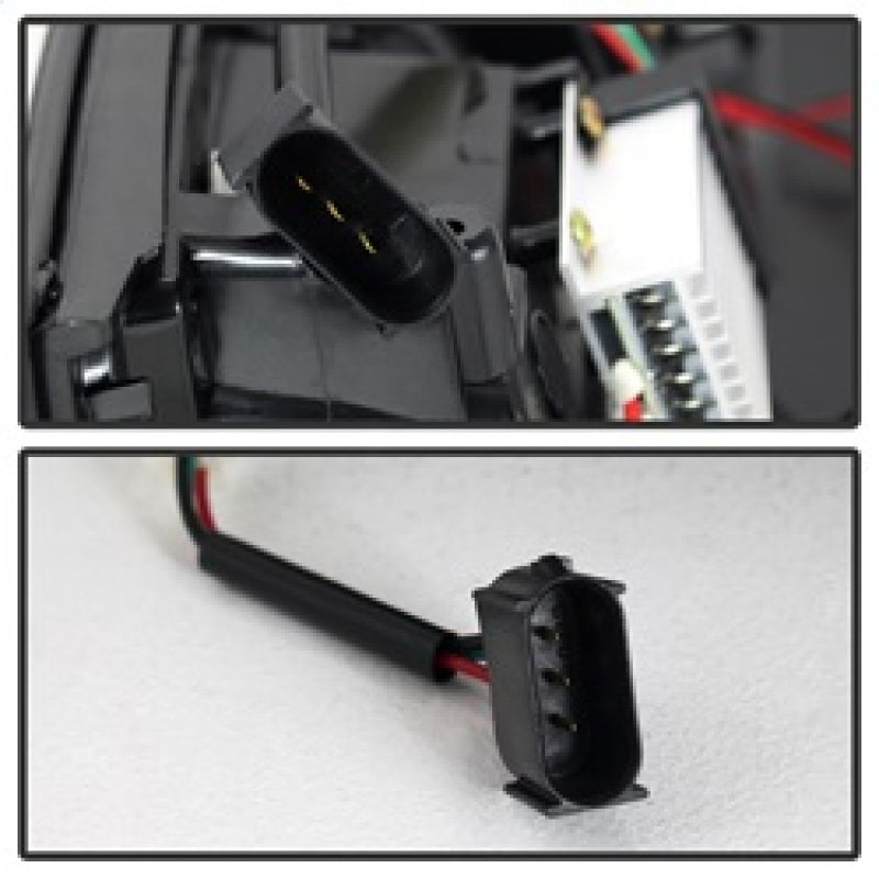 Spyder Ford F150 09-14 LED Tail Lights Black ALT-YD-FF15009-LED-BK 5008374 5008374 Photo - Unmounted
