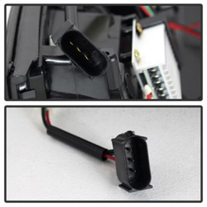 Spyder Ford F150 09-14 LED Tail Lights Black ALT-YD-FF15009-LED-BK 5008374 5008374 Photo - Unmounted