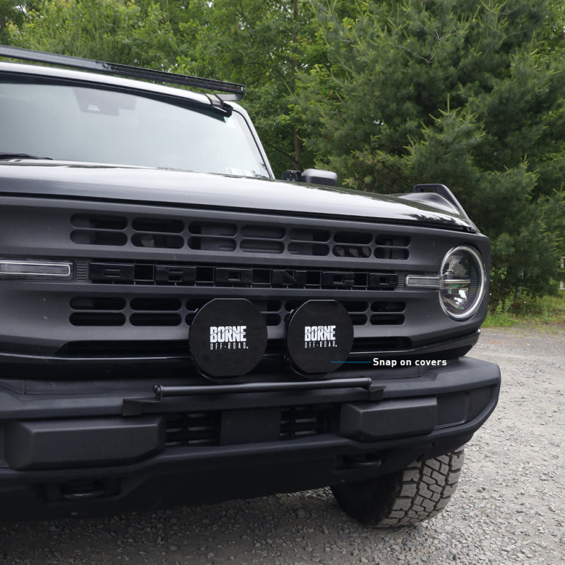 Borne Off-Road Light (Kit of 2) 7in Round BNLT-RD7-2 BNLT-RD7-2 Photo - Primary