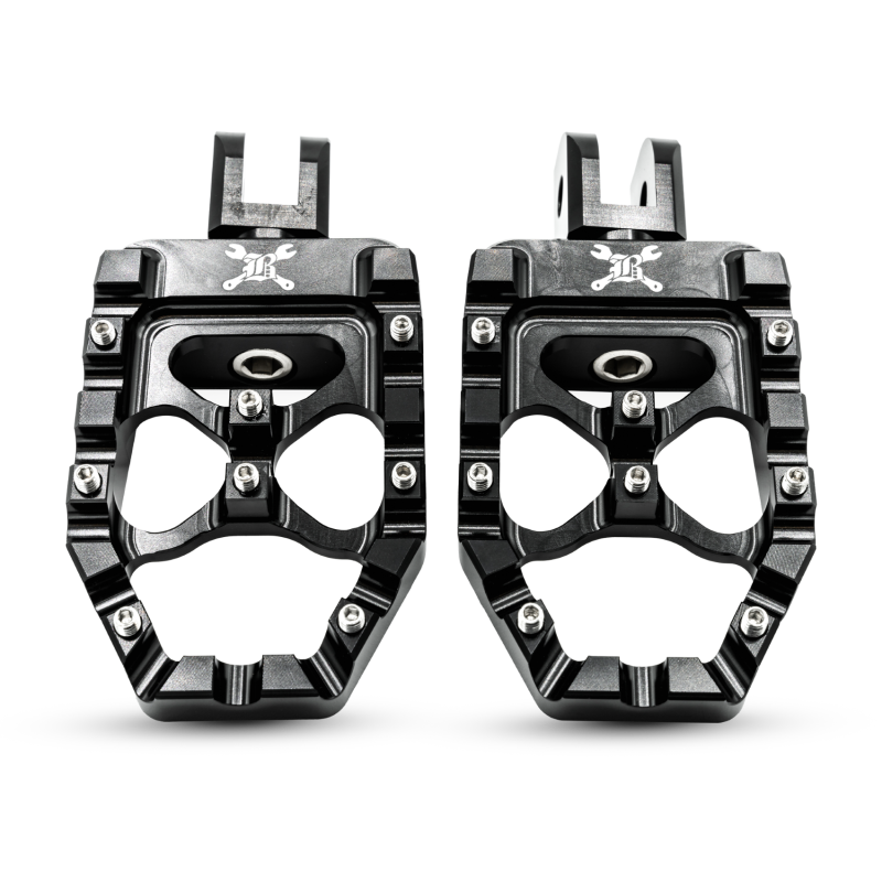 Burly Brand 18-24 M8 Softail MX-Evolution Pegs - Black B13-1016B B13-1016B User 1