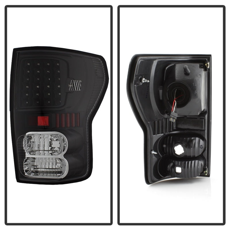 SPYDER Xtune Toyota Tundra 07-13 LED Tail Lights Black ALT-ON-TTU07-LED-BK 5013200 5013200 Photo - Unmounted