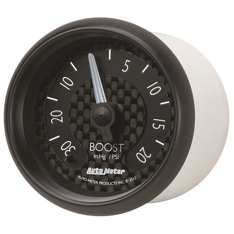 Autometer 2-1/16" Boost/Vacuum,30 IN HG/20 PSI,Mechanical,GT 8001 User 2