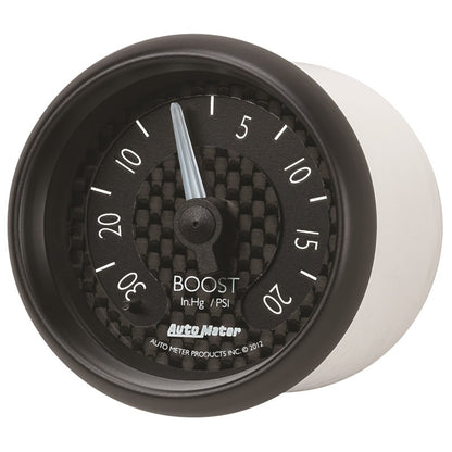 Autometer 2-1/16" Boost/Vacuum,30 IN HG/20 PSI,Mechanical,GT 8001 User 2