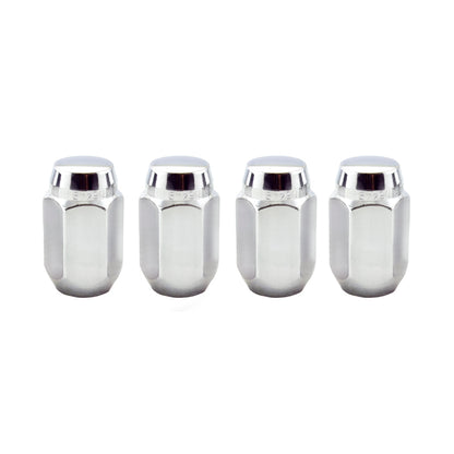 McGard Hex Lug Nut (Cone Seat) M12X1.5 / 13/16 Hex / 1.5in. Length (4-Pack) - Chrome 64002 64002 Photo - Primary