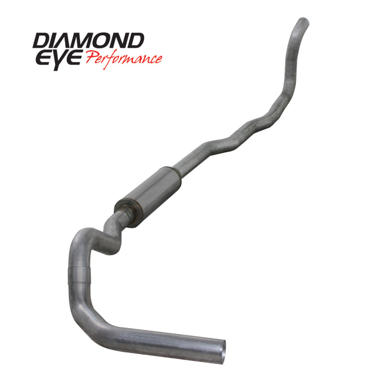 Diamond Eye Performance Diamond Eye KIT 4in CLAMP TB SGL AL: 89-93 DODGE CUMMINS 5.9L K4211A-5 K4211A-5 Photo - Primary