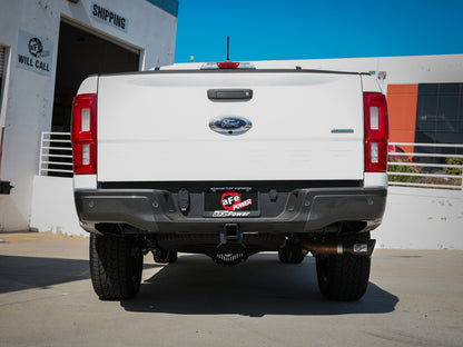 aFe Apollo GT Series 3in 409 SS Cat-Back Exhaust 19-20 Ford Ranger 2.3L w/ Black Tips 49-43118-B 49-43118-B Photo - Mounted