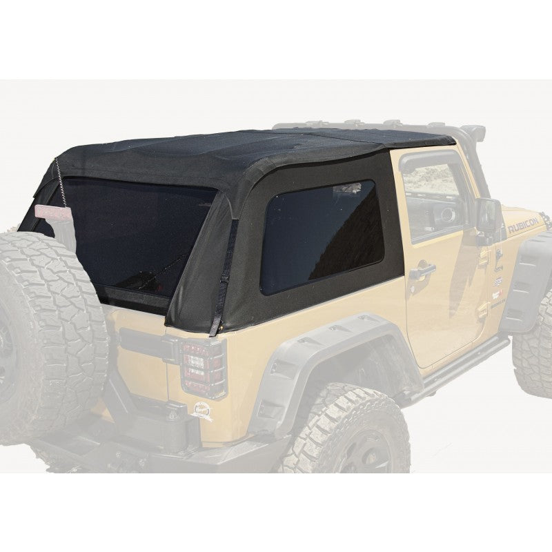 Rugged Ridge Bowless Top 2-Door Black Diamond 07-18 Jeep Wrangler 13750.39 13750.39 Photo - Primary