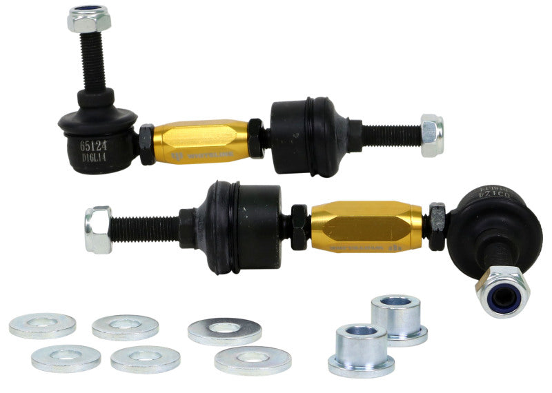 Whiteline 2012+ Ford Focus ST Rear Adjustable Heavy Duty Sway Bar Link Kit KLC195 KLC195 Photo - out of package