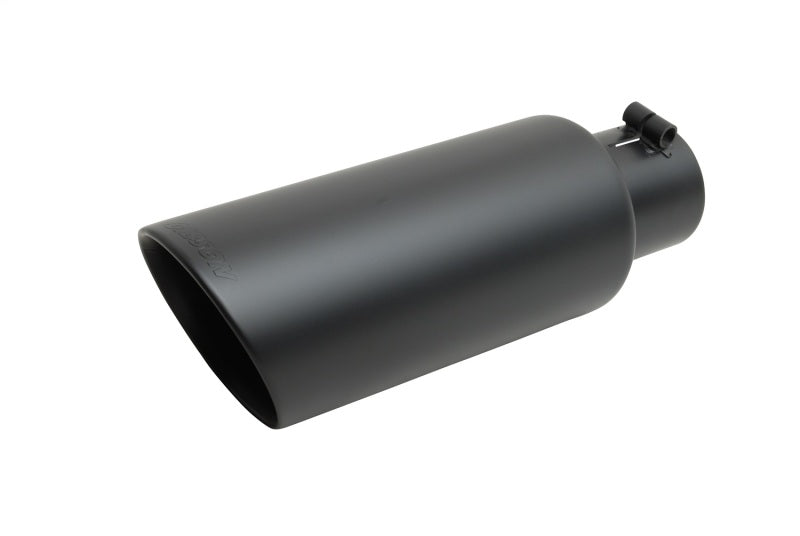 Gibson Black Ceramic Rolled Edge Angle Exhaust Tip 500661-B 500661-B Photo - Primary