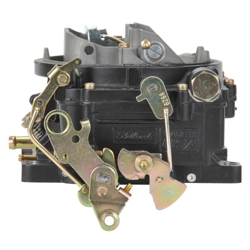 Edelbrock Carburetor AVS2 Series 650 CFM Manual Choke Black Powder Coated (Non-EGR) 19053 19053 Photo - out of package