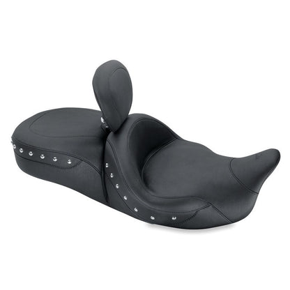 Mustang Motorcycle Mustang 08-21 Harley Electra Glide,Rd Glide,Rd King,Str Glide Touring Heated 1PC Seat Studs-Black 79644 79644 User 1