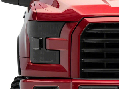 Raxiom 15-17 Ford F-150 Axial OEM Style Rep Headlights- Chrome Housing- Smoked Lens T551346 T551346 Photo - Close Up