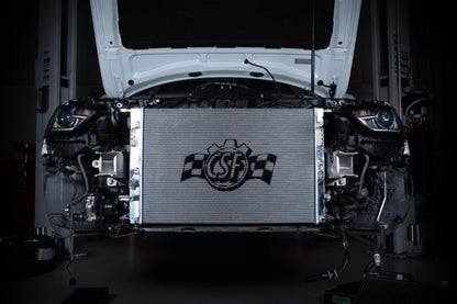 CSF Audi B8 S4 & S5 High Performance All-Aluminum Radiator 7091 7091 Photo - Mounted
