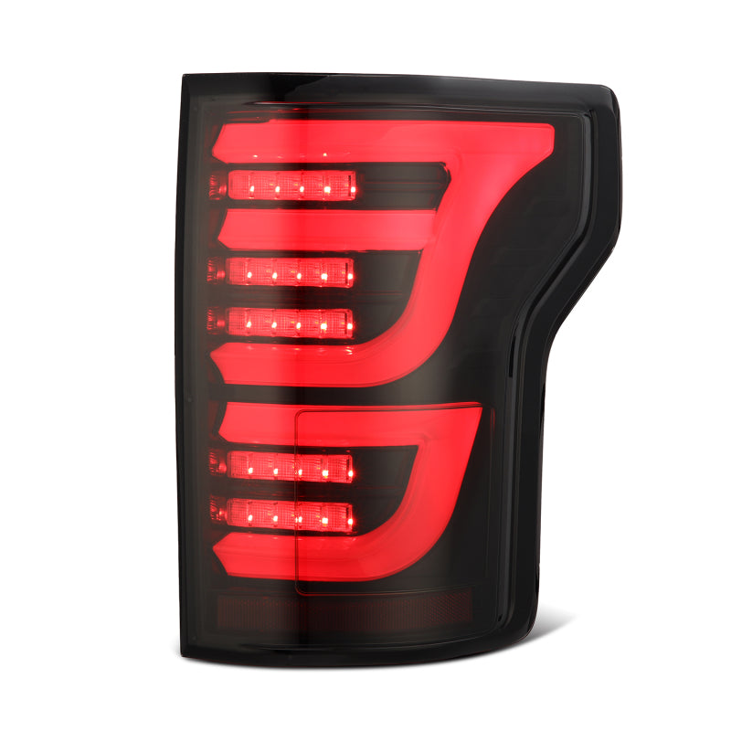 AlphaRex 15-20 Ford F-150 Luxx LED Tail Lights (Pair) Black/Red (Not For Blind Spot Sensor Models) 652050 652050 User 1