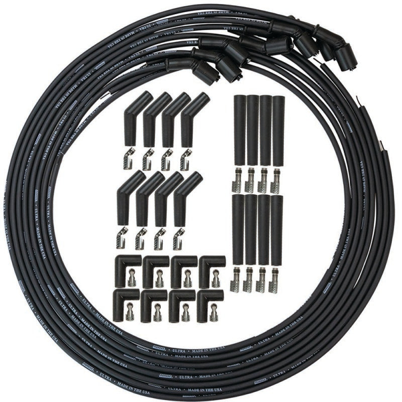 Moroso GM LS/LT 8mm Ultra 350 Universal Wire Set w/90/135/Straight Plug Ends 73748 73748 User 1