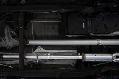 MBRP 19-21 Chevrolet Silverado 1500 5.3L 3in Cat Back w/ 2.5in OD Carbon Fiber Tips - T304 S50043CF S50043CF Photo - Mounted