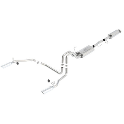 Ford Racing Ford F-150 5.0L TI-VCT Cat-Back Sport Exhaust System 145inch WB M-5200-F1550145L M-5200-F1550145L Photo - Primary
