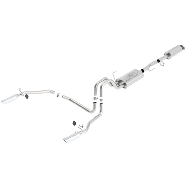 Ford Racing Ford F-150 5.0L TI-VCT Cat-Back Sport Exhaust System 145inch WB M-5200-F1550145L M-5200-F1550145L Photo - Primary