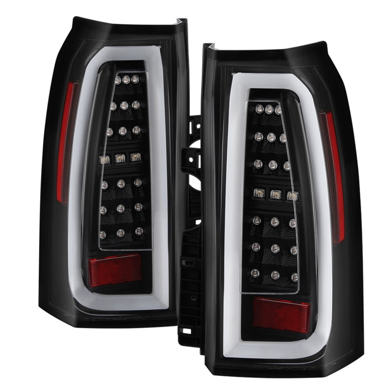 Spyder Chevy Tahoe / Suburban 15-17 Light Bar LED Tail Lights - Black (ALT-YD-CTA15-LED-BK) 5084583 5084583 Photo - Primary