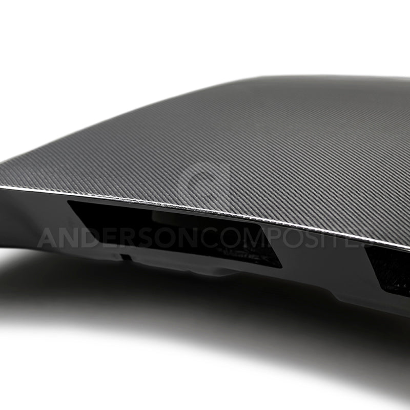 Anderson Composites 2018 Ford Mustang Double Sided Type-CJ 4in Carbon Fiber Cowl Hood AC-HD18FDMU-CJ-DS AC-HD18FDMU-CJ-DS User 5