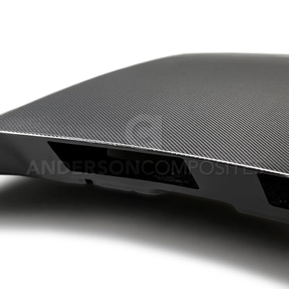 Anderson Composites 2018 Ford Mustang Double Sided Type-CJ 4in Carbon Fiber Cowl Hood AC-HD18FDMU-CJ-DS AC-HD18FDMU-CJ-DS User 5