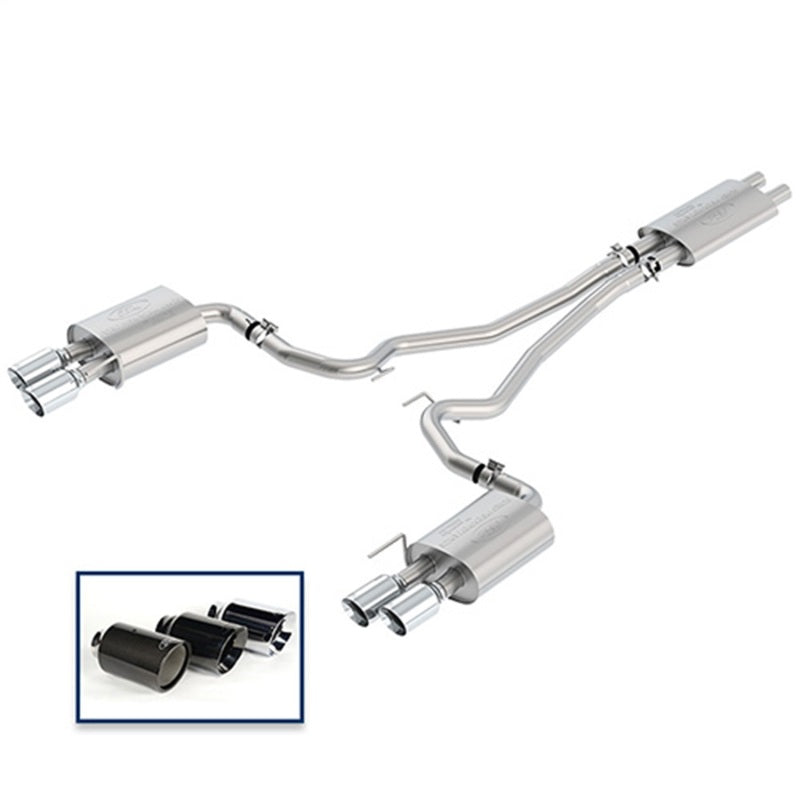 Ford Performance Parts Ford Racing 2018 Mustang Gt 5.0L Cat-Back Touring Exhaust System M-5200-M8TCA Photo - Unmounted