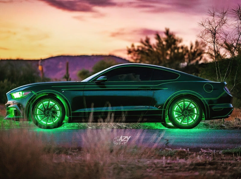 ORACLE Lighting Oracle LED Illuminated Wheel Rings - ColorSHIFT No Remote - ColorSHIFT No Remote 4215-334 4215-334 Photo - lifestyle view