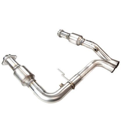 Kooks 99-04 Ford F150 Harley/Lightning 2.5in Connection Pipe w/ Green Cats * Must Use Kooks Headers* 13313300 13313300 Photo - Unmounted