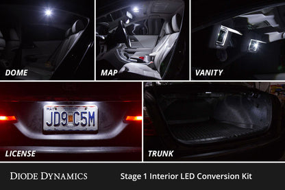 Diode Dynamics 16-22 Toyota Prius Interior LED Kit Cool White Stage 2 DD0584 DD0584 User 3