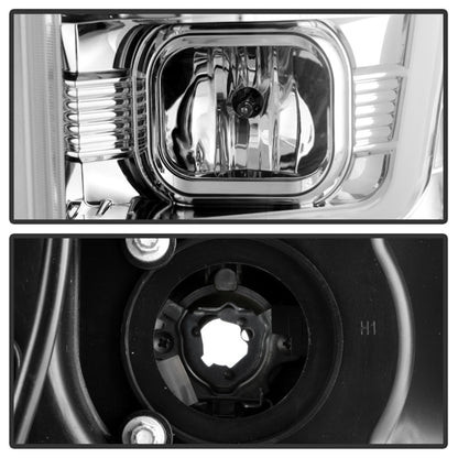 Spyder Ford F-250/350/450 08-10 V2 High-Power LED Headlights-Switch Back-Chrome PRO-YD-FS08PL-SBLB-C 5087744 5087744 Photo - Unmounted