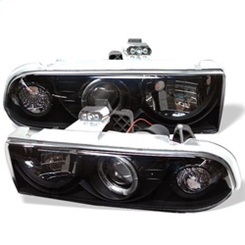 Spyder Chevy S10 98-04 Projector Headlights LED Halo Blk - Low H1 PRO-YD-CS1098-BK 5009524 5009524 Photo - Primary