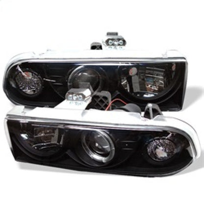 Spyder Chevy S10 98-04 Projector Headlights LED Halo Blk - Low H1 PRO-YD-CS1098-BK 5009524 5009524 Photo - Primary