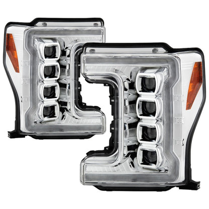 Spyder Ford F-250/F-350/F450 17-18 Full LED Headlights Black PRO-YD-FS17HALAP-SEQ-C 5087447 5087447 Photo - Primary