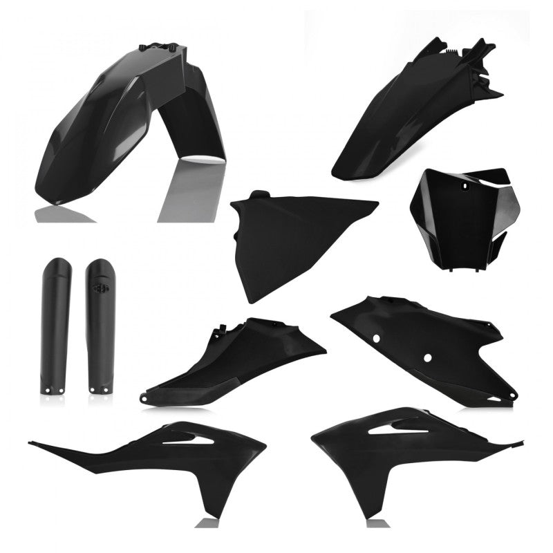 Acerbis 21-23 GasGas MC125/250F/450F/ EX300/250F/350F/450F Full Plastic Kit - Black 2872790001 2872790001 Photo - Primary