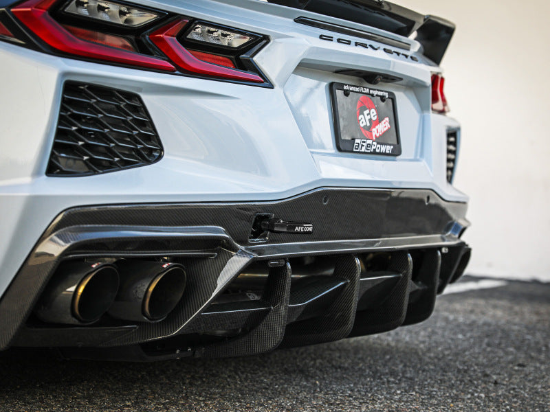 aFe Control Rear Tow Hook (Black) 450-401015-B 450-401015-B Photo - Mounted