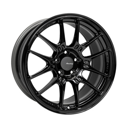 Enkei GTC02 18x9.5 5x114.3 40mm Offset 75mm Bore Gloss Black Wheel 534-895-6540GB 534-895-6540GB Photo - Primary