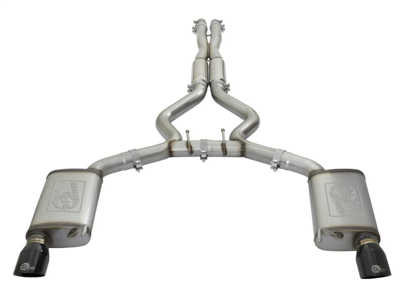 aFe  POWER MACH Force-Xp 3" Sport Toned Cat-Back Exhaust System 49-33087-B Photo - Unmounted