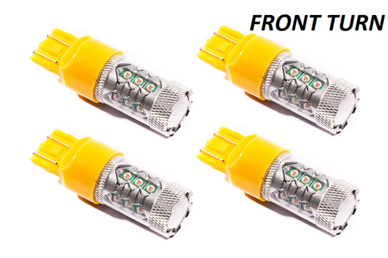 Diode Dynamics 7443 LED Bulb HP48 LED - Amber Set of 4 DD0111Q DD0111Q User 5