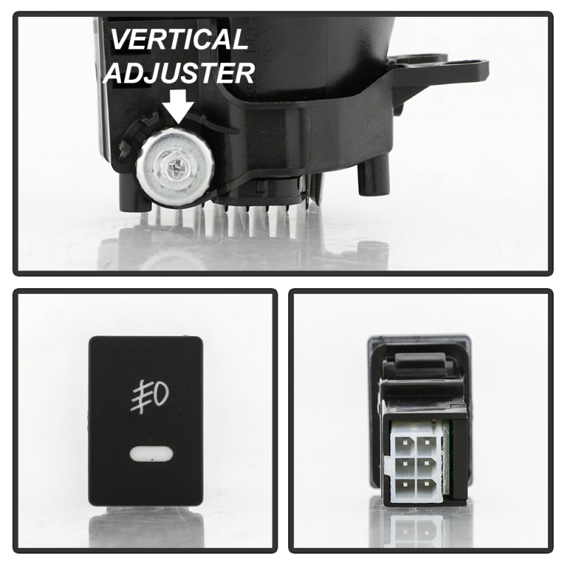 Spyder 13-15 Lexus GS350/GS450h w/F-Sport Pkg OEM LED Fog Lights w/Switch - Clear (FL-LGS13FS-LED-C) 9044304 9044304 User 4